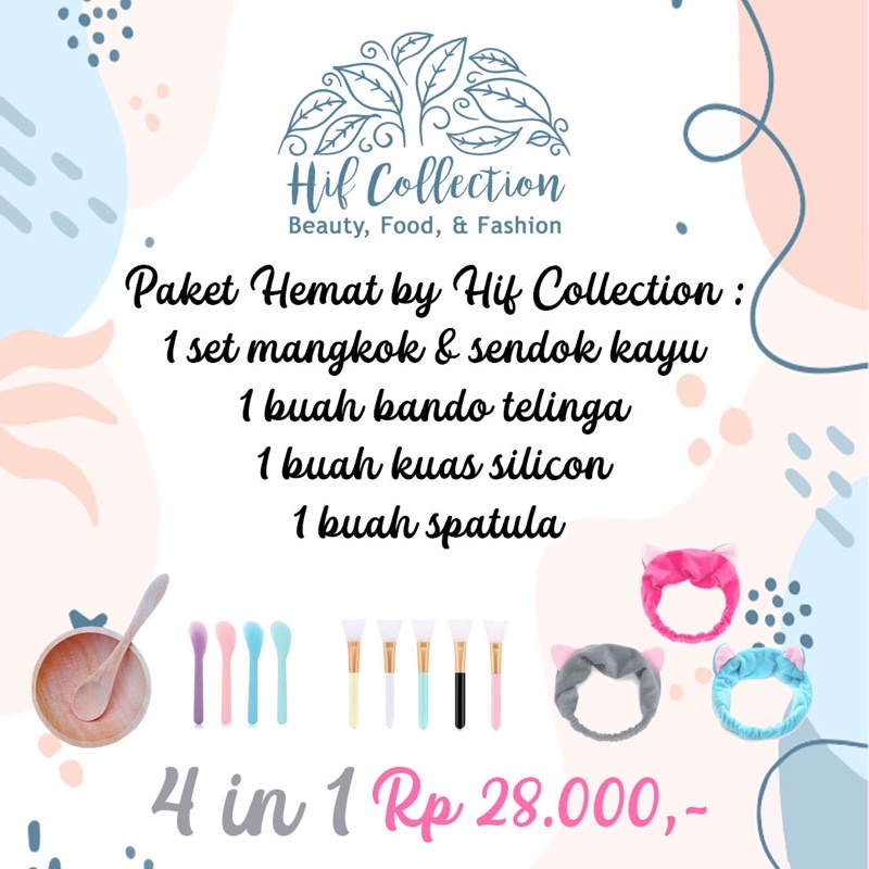 PAKETAN MASKERAN LENGKAP masker official camille beauty