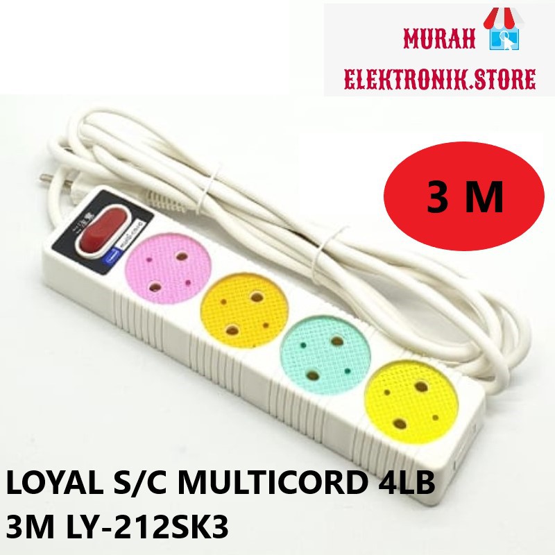 LOYAL STOP KONTAK 4L YUNIOR 3 Mtr LY-212 SK3