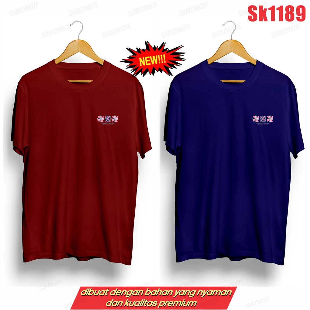 MURAH!!! KAOS KPOP LOGO NEW KECIL SK1189 FIGHT OR ESCAPE UNISEX