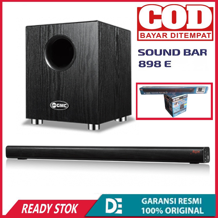 Speaker Multimedia GMC Speaker Bluetooth 898E EXSTRA BOST /Speaker Home Teater