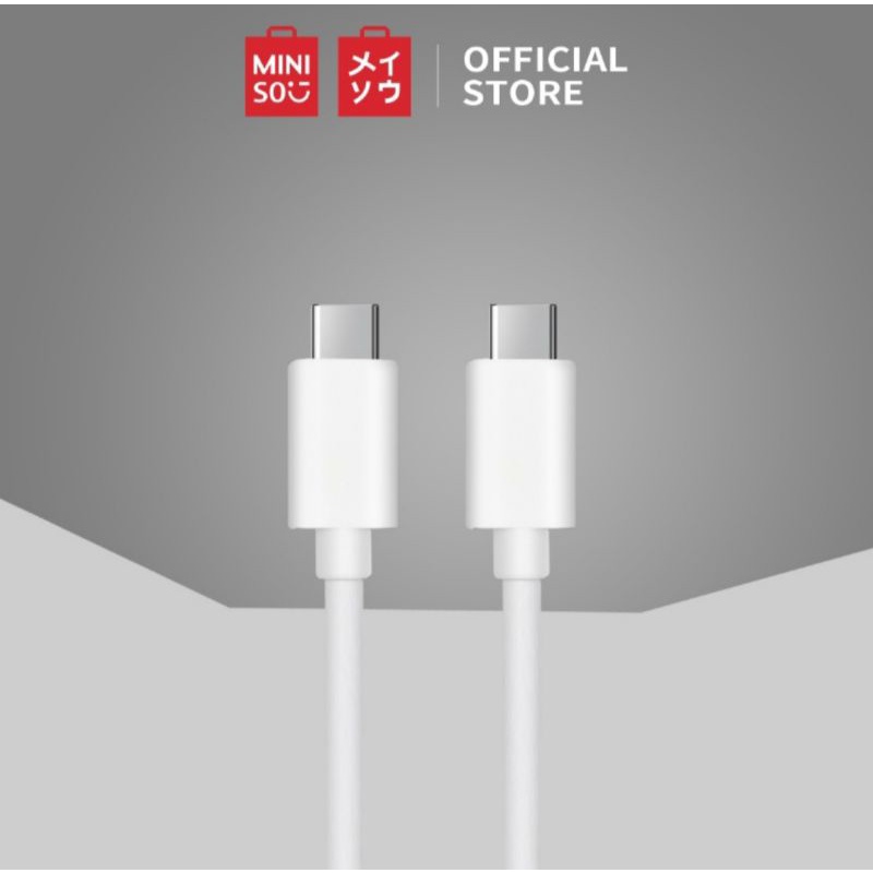 kabel Type C to C data kabel Miniso