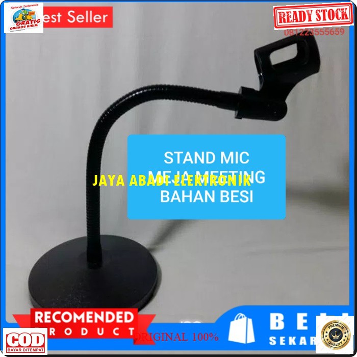 G46 Stand mic meja full besi holder mik table microphone standing ori mimbar podium penyangga mikrophone tiang pegangan Fleksible flexsible karaoke alat musik DJ G46  BISA SEMUA JENIS MIC BAHAN BESI PLAT TEBAL JAMINAN MIC TIDAK AKAN JATUH  Dapet