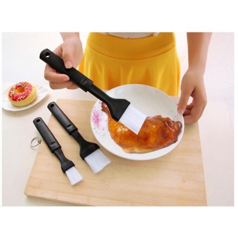 Kuas Kue Roti Minyak Pastri Barbeque Spesial Set - Isi 2 pcs Pastry Brush