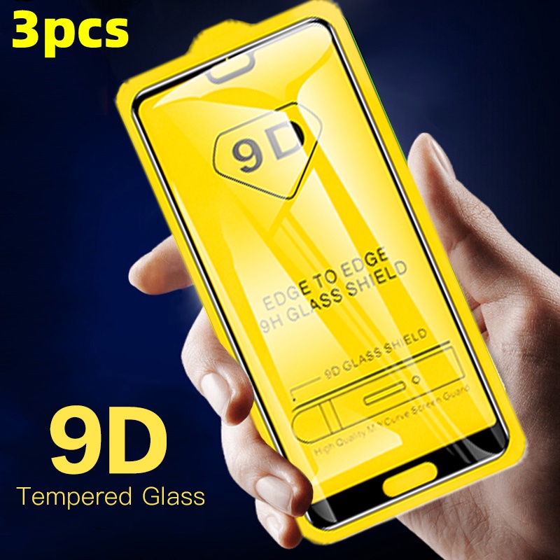 3pcs Tempered Glass Pelindung Layar Xiaomi 9 10 10T 9T Pro Lite 8 6 A3 A2 Lite 5X-A1 6X-A2 Mix 2 POCO F2 Pro X3 NFC