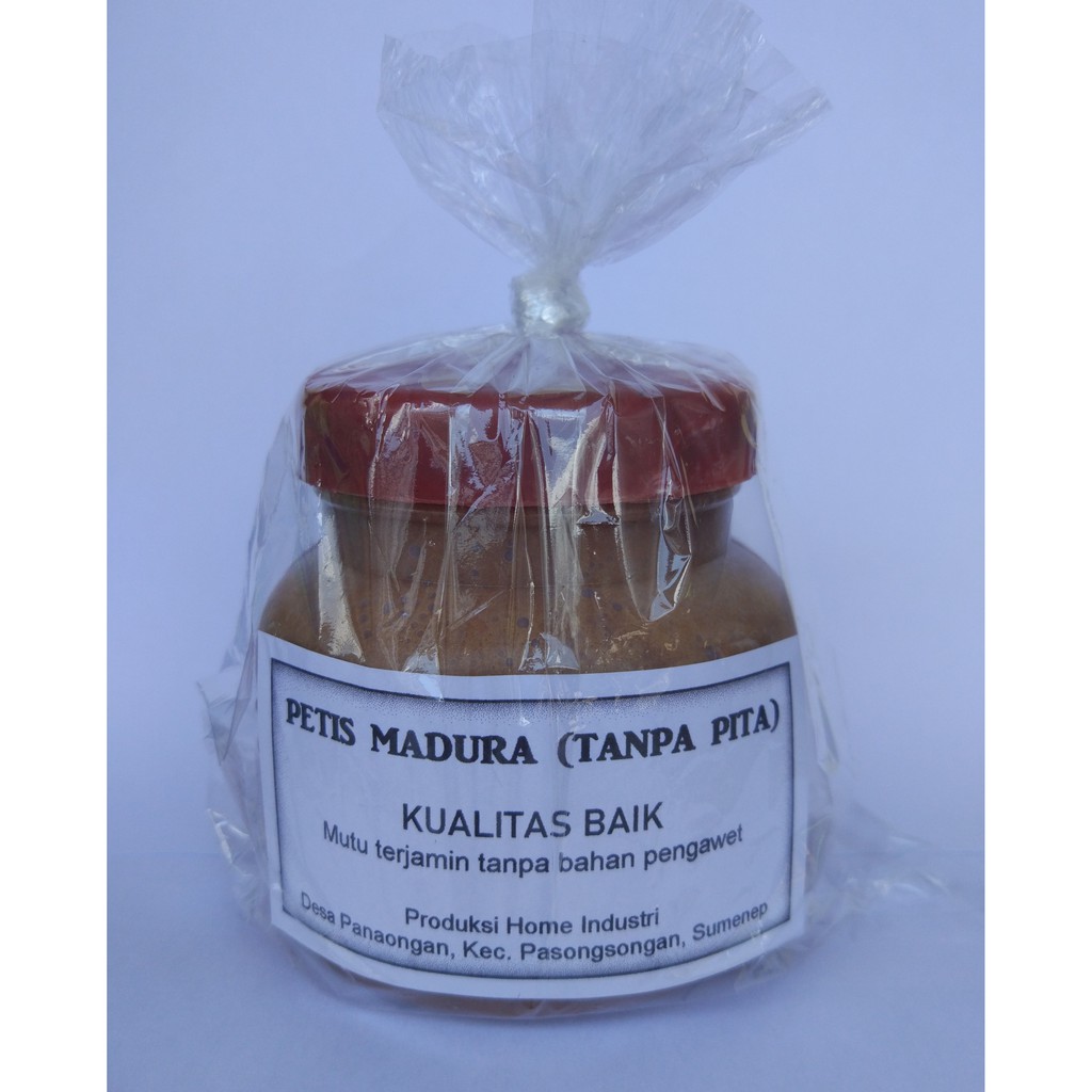 

Petis Madura (Tanpa Pita)