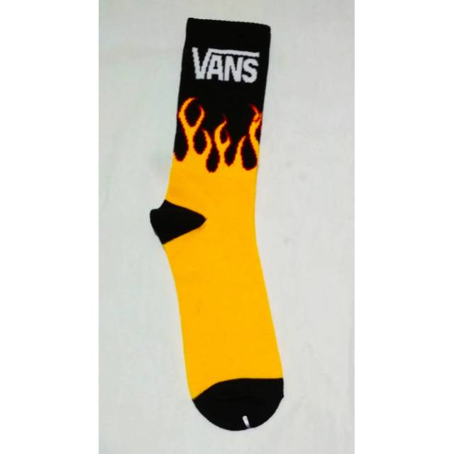  Kaos  kaki  oldschool motif  Vans api  Shopee Indonesia