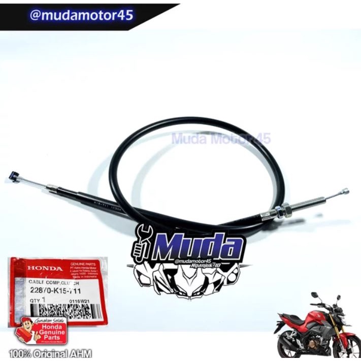 KABEL KOPLING NEW CB150R V4 2021 2022 2023 22870-K15-711 CABLE COMPLETE CLUTCH CB 150 R STREETFIRE U