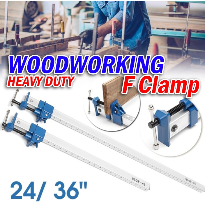 Woodworking F Clamp Pipe Clamp Bar Clamp Heavy Duty Klem Kayu