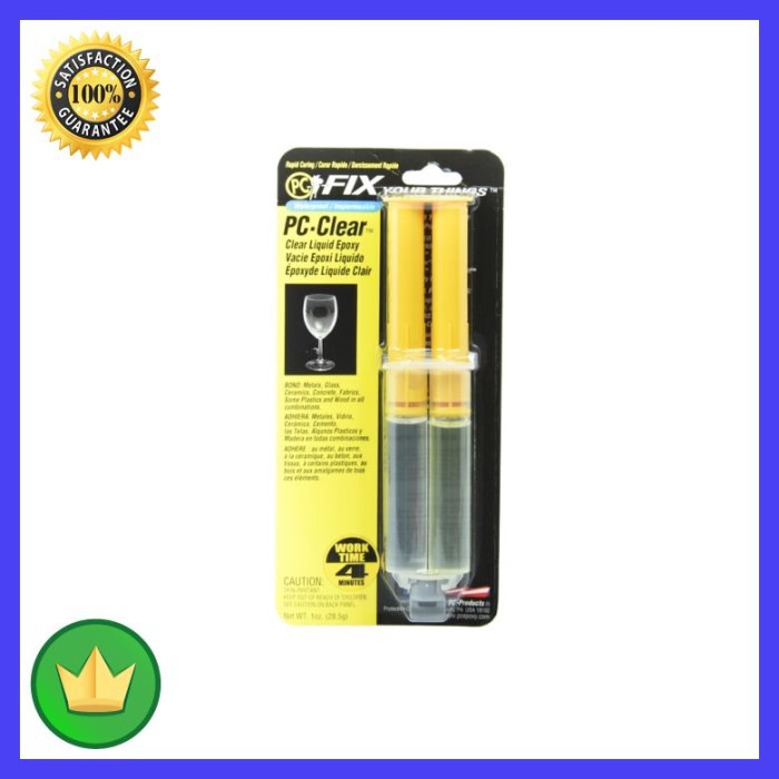 

[BISA COD] Clear Lem Cairan Perekat Epoxy Dengan Suntikan 25 Ml BERKUALITAS