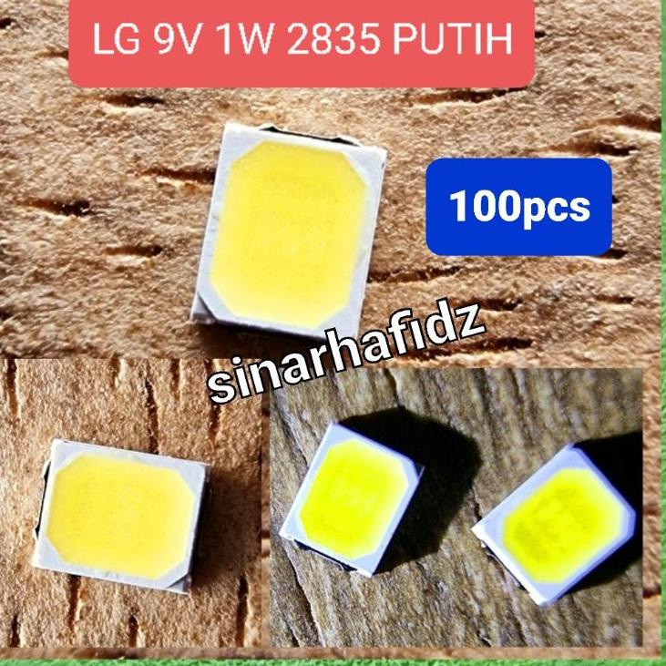 yomi-65 LED SMD 9V 2835 1W LG 100pcs 5BKS