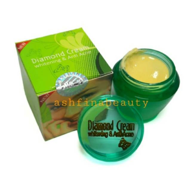 CREAM DIAMOND WHITENING &amp; ANTI ACNE KWALITAS SUPER [HARGA 1 PCS]