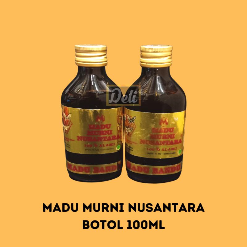 

Madu Murni Nusantara 100ml Botol/Madu Murni 100gr Honey Pure