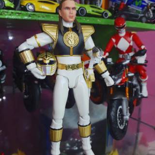 Jual SHFiguarts ranger putih tony mighty morphin power rangers | Shopee ...