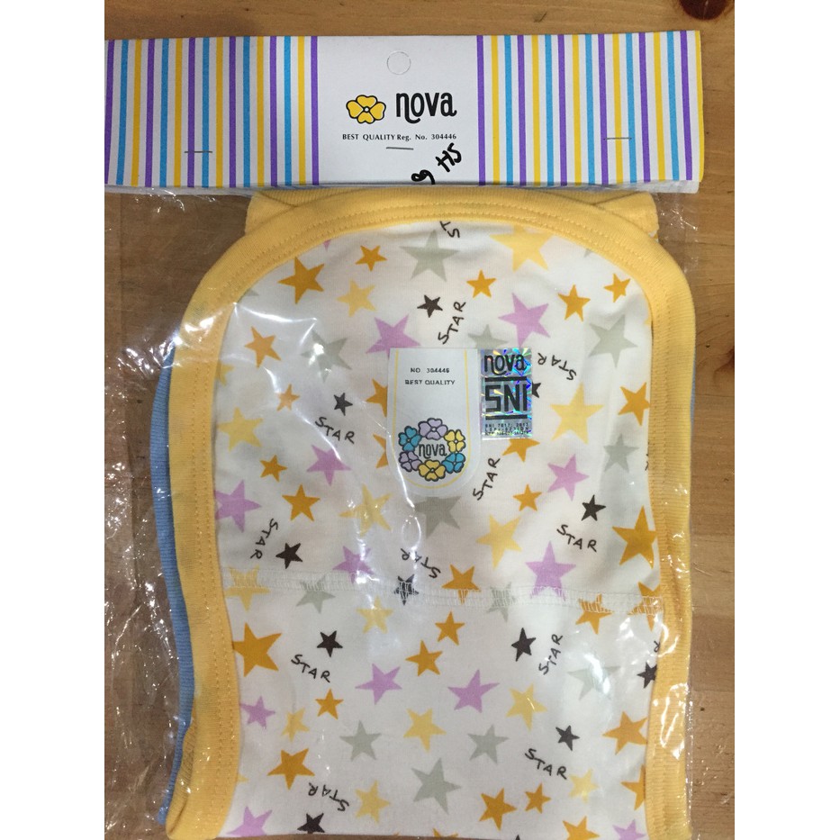 Nova Cotton Diaper Set / Popok Bayi Kain (3 PCS) Motif Random