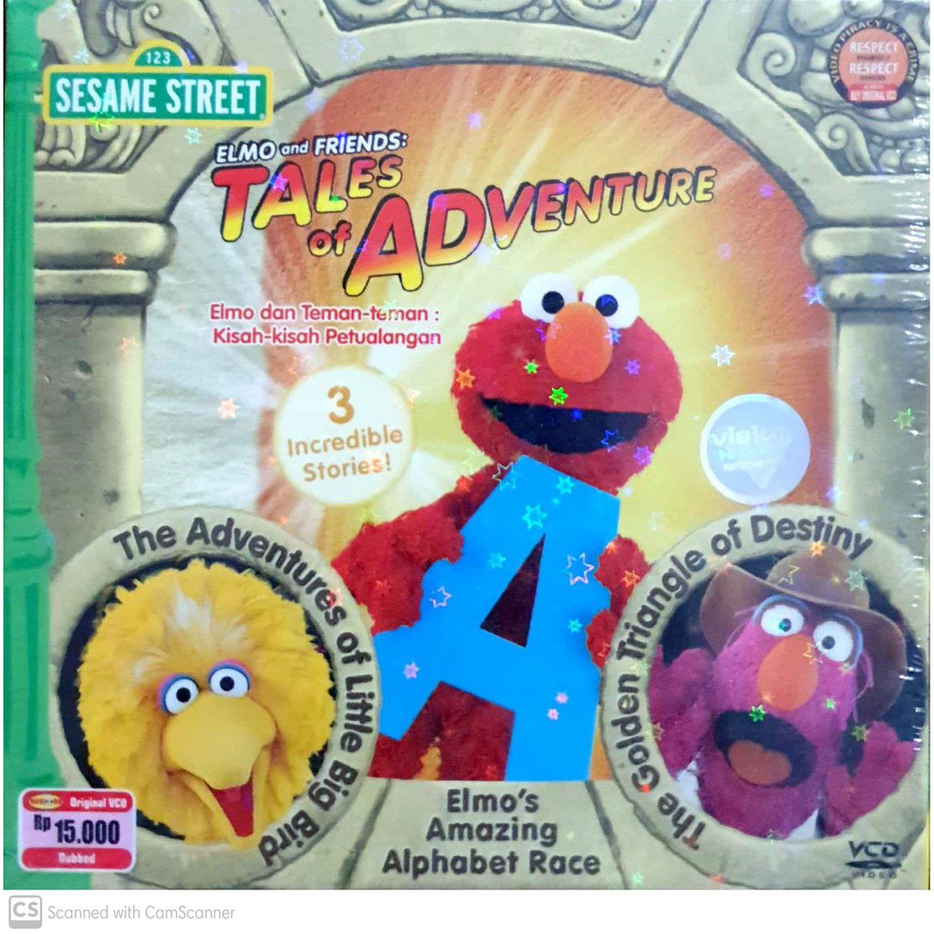 Sesame Street Elmo and Friends: Tales of Adventure | VCD Original