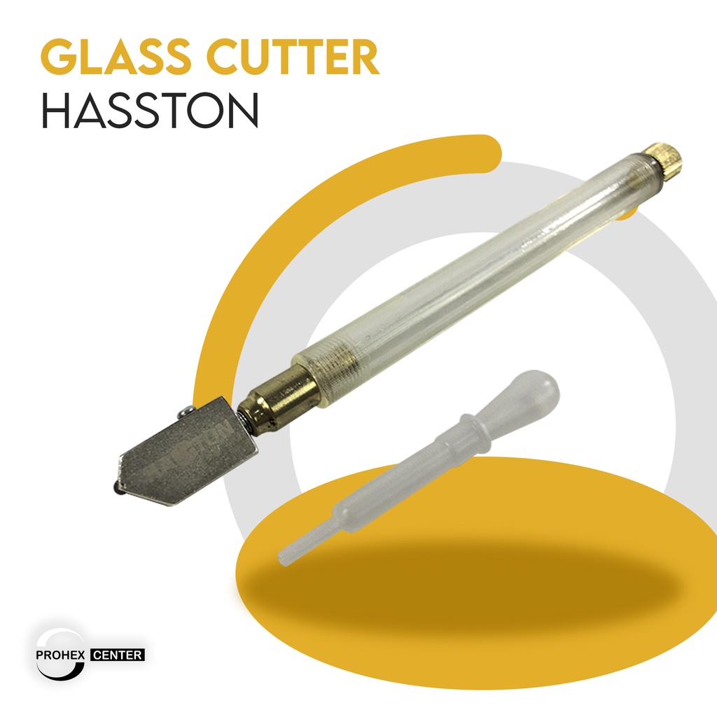 alat potong kaca Glass cutter HASSTON ART.2890-090 good quality pemotong kaca cutter kaca