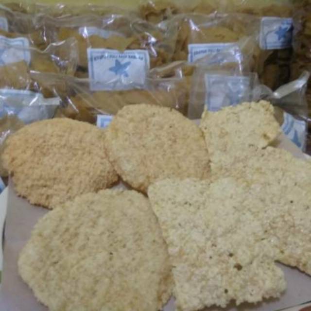

Kerupuk gendar/puli/jarak mentah