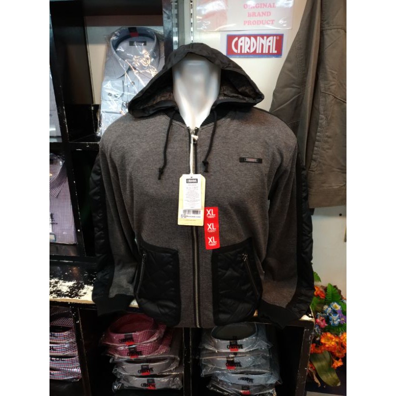 CARDINAL Original Jumper Pria Bertopi Kaos Parasit EAVAR66