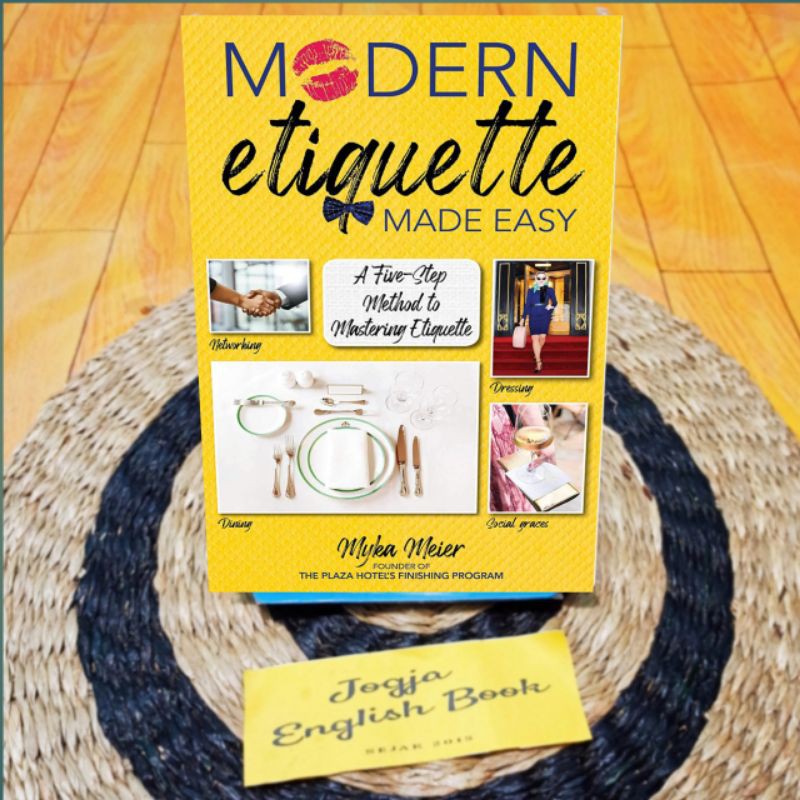 Jual Modern Etiquette Made Easy A FiveStep Method to Mastering