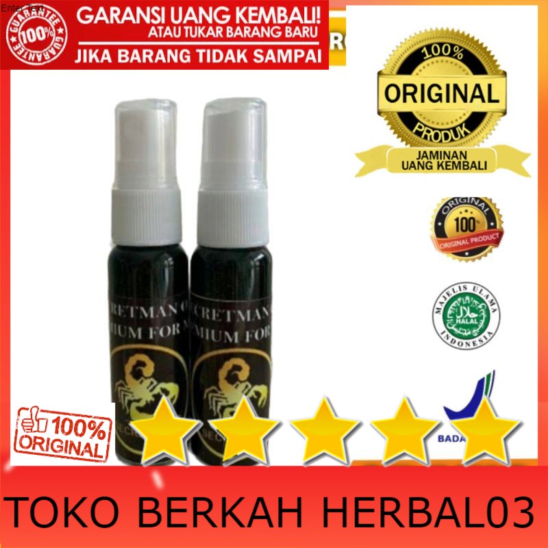 100% ASLI HOT !!! SECRETMAN OIL ORIGINAL HERBAL OLES ALAMI