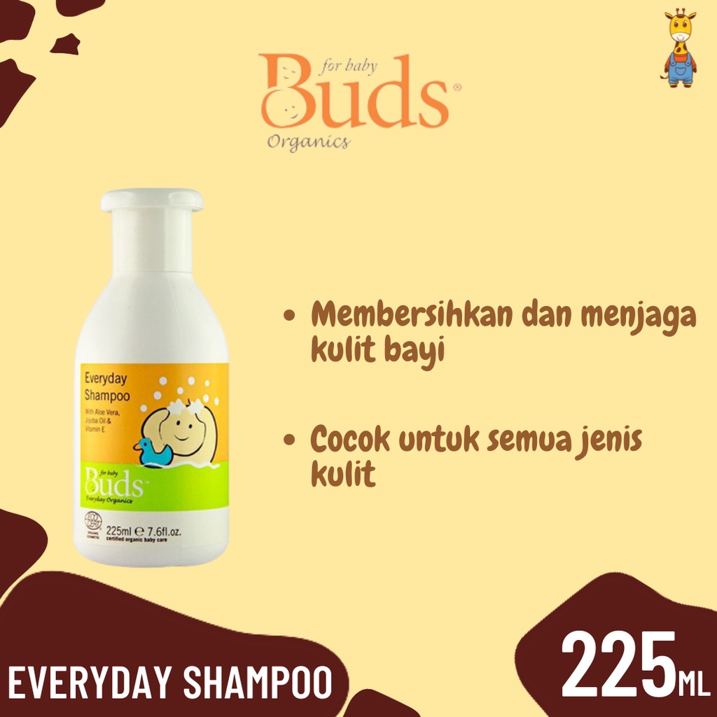 BUDS Everyday Shampoo 225ml - Shampoo Anak &amp; Bayi