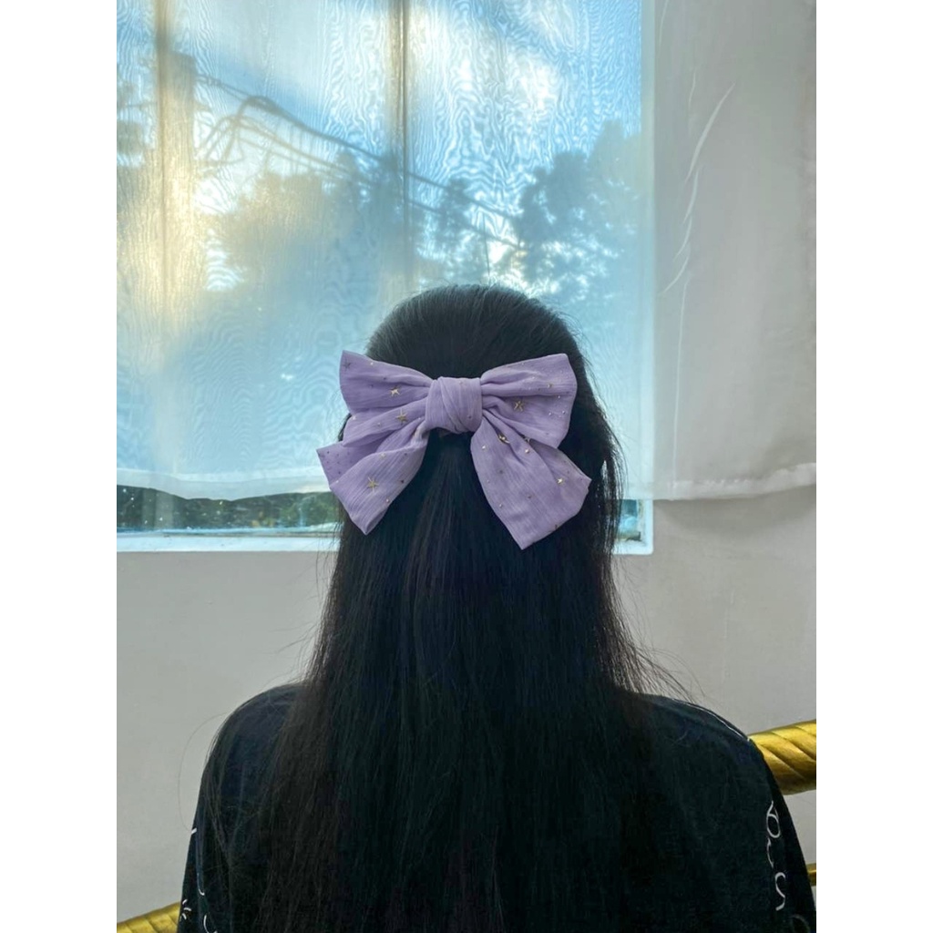 Scrunchies &amp; Jepit Pita JX 1603 Set Pita Korea - 2in1 - Ikat Rambut Korea - Korean Style - Perfect