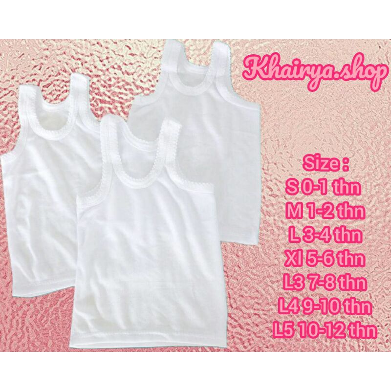 Singlet anak/kaos daleman anak/kaos sangsang anak/singlet anak cowok/singlet anak perempuan/