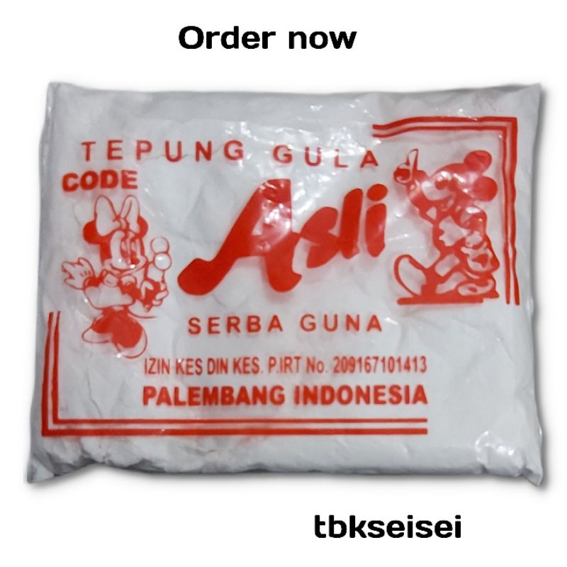 

Tepung gula asli(serbaguna)