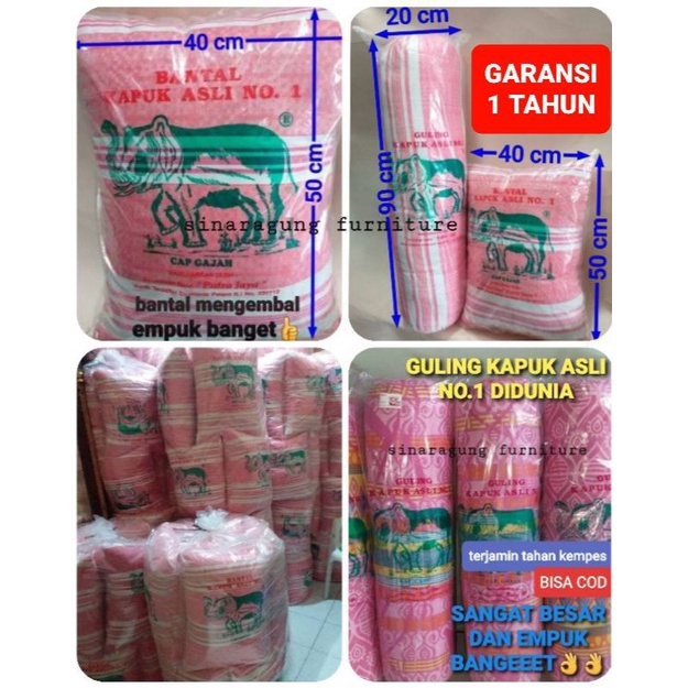 PROMO BANTAL&GULING KAPUK ASLI 100% NO.1