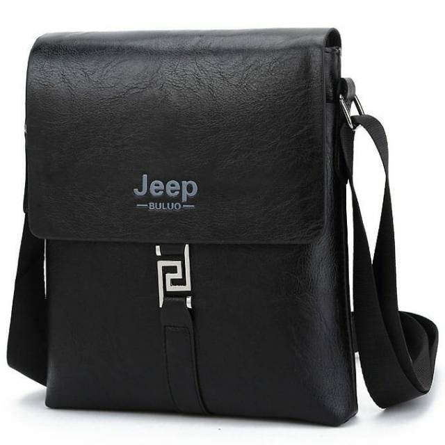 Jeep Tas Selempang Kulit Pria