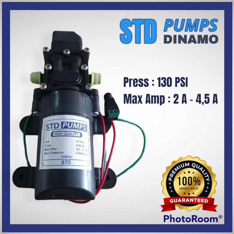 DINAMO POMPA CUCI MOTOR 130 PSI / DINAMO TANGKI CAS / DINAMO SPRAYER ELEKTRIK / DINAMO SEMPROT / DIN