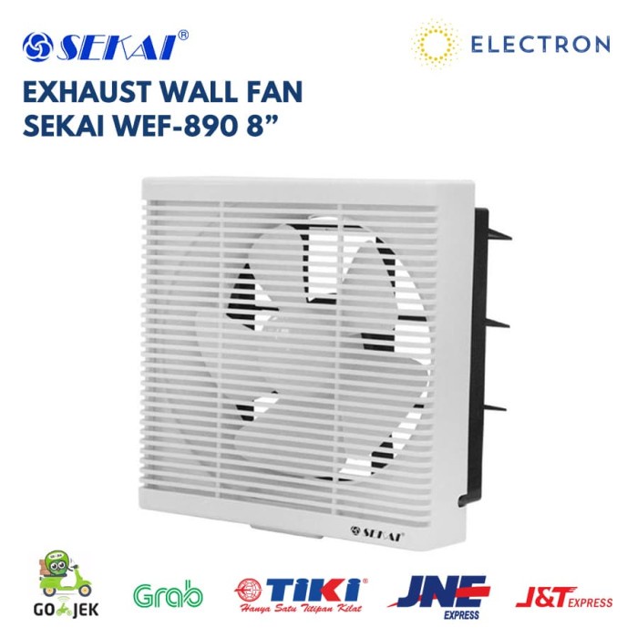 Kipas Angin / Exhaust Fan Dinding / Tembok Sekai WEF890 8 ...