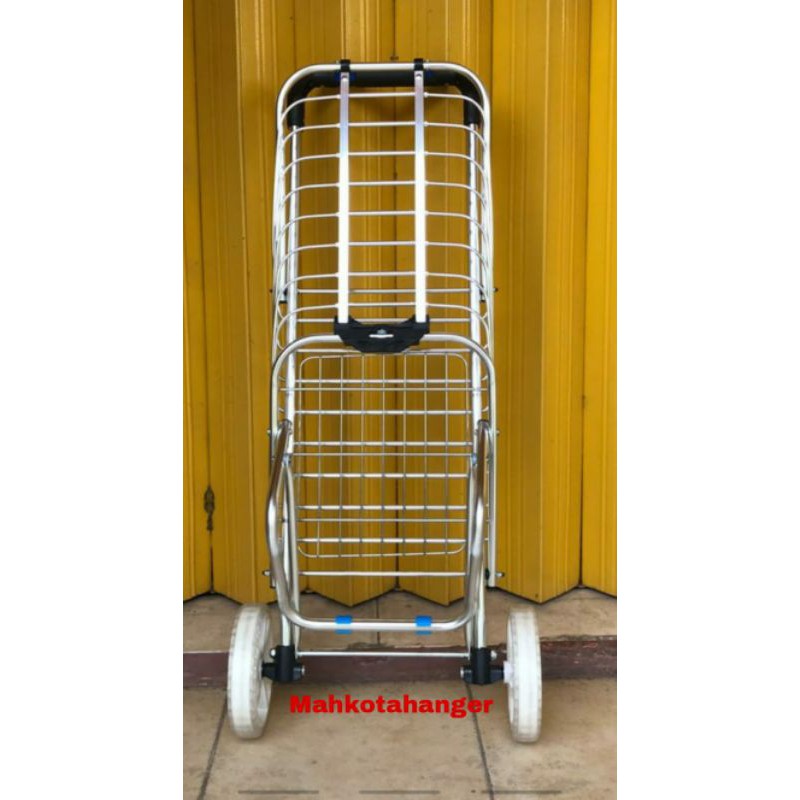 TROLLY BESI CHROME IMPORT | TROLLY KERANJANG