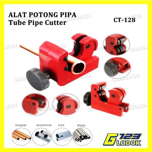 Alat Pemotong Pipa AC Aluminium Tembaga Besi Tube Cutter Pipe