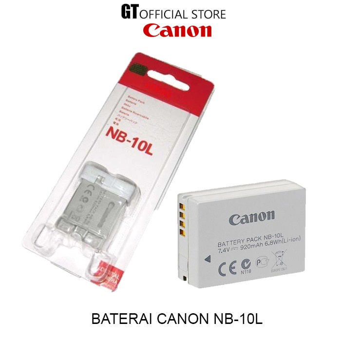 Baterai Canon NB-10L untuk Kamera Canon Powershot SX40/50/60/G15/G16