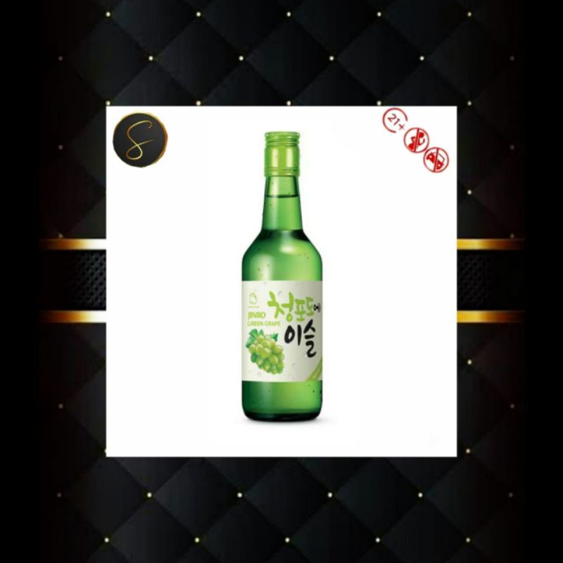 Soju Jinro Chamisul Green Grape 360 ML import