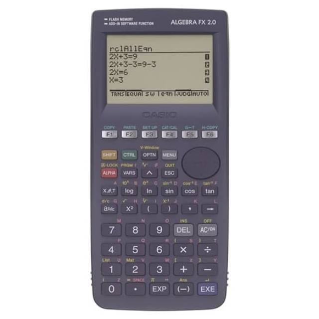 

Casio Algebra fx2.0 Graphic Calculator