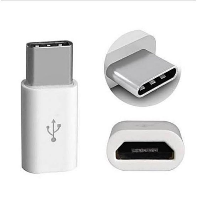 ADAPTER KABEL CHARGER MICRO USB TO TYPE C / ADAPTOR SAMBUNGAN KABEL CONVERTER CHARGER ANDROID MICRO 