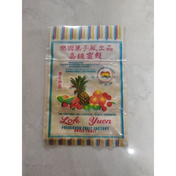 

Bumbu tabur rujak / manisan buah lok yuen / taburan asinan buah