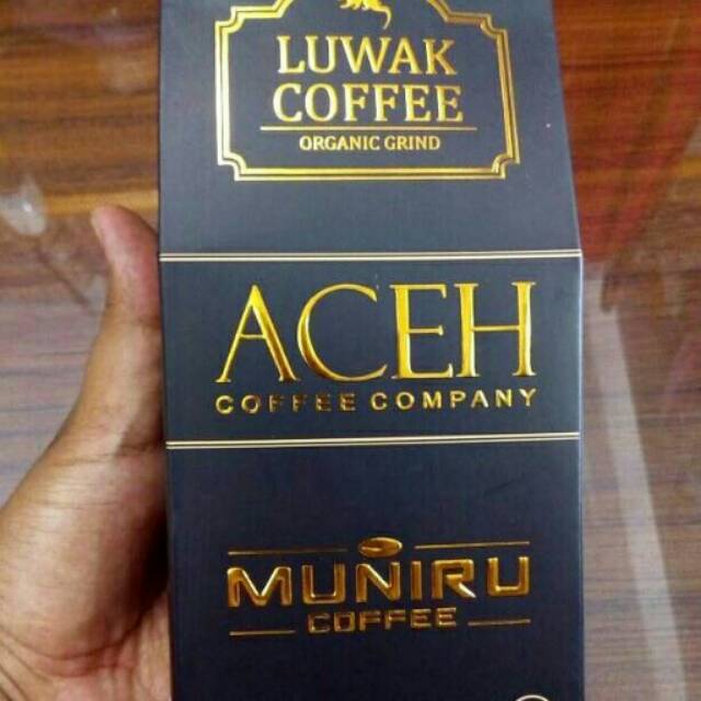 

Luwak coffe aceh (organik green)muniru caffee
