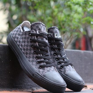 BEST SELLER Sepatu  casual kets  converse  low checkerboard 