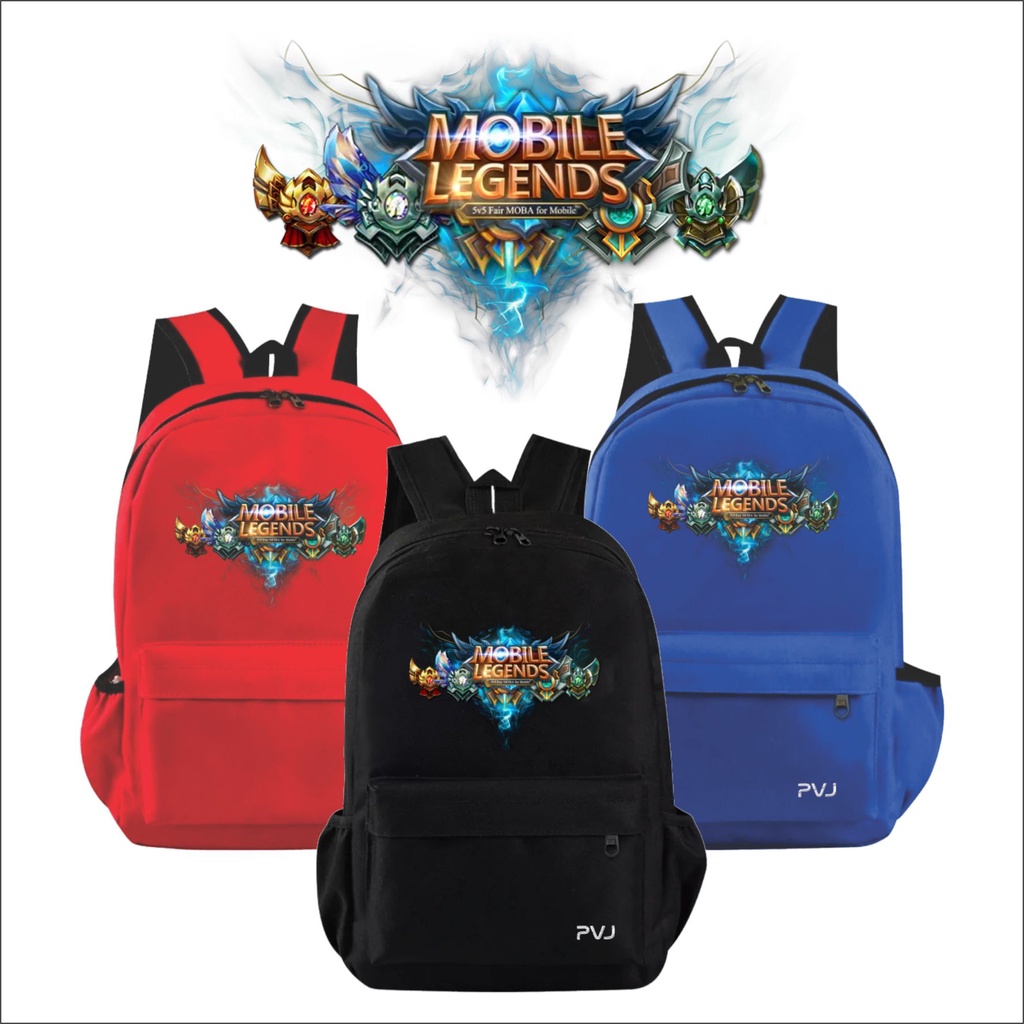 PVJ  Tas Mobile Legend Anak Laki Laki Sekolah ML Kids Backpack