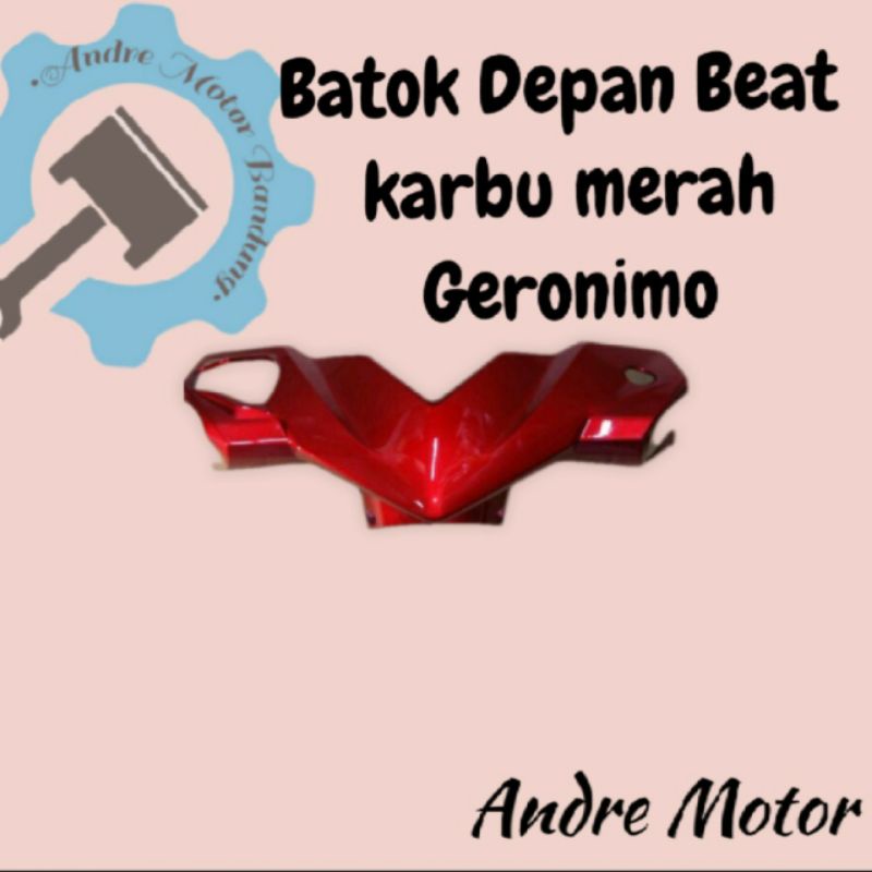 BATOK DEPAN BEAT KARBU GERONIMO MERAH KUALITAS ORIGINAL 2008-2012