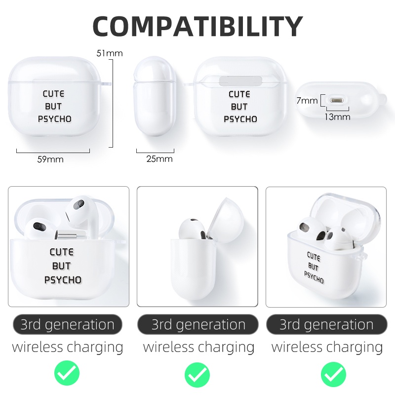 Case Cover Earphone Desain Hewan Milktea Untuk AirPods 3