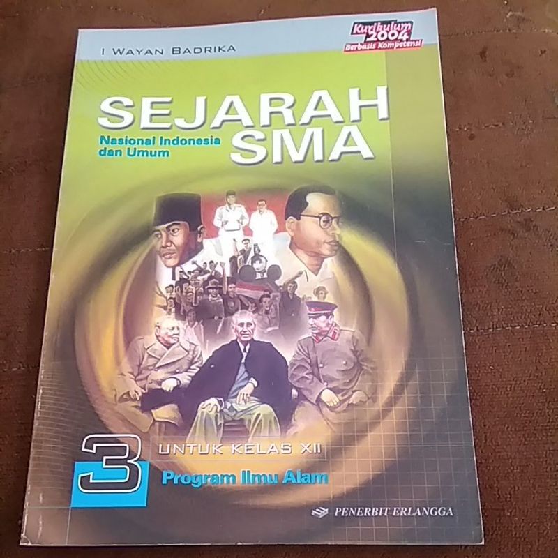 SEJARAH SMA KELAS XII ERLANGGA