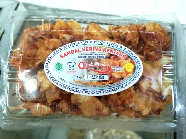 

QIARA kering tempe & kering kentang
