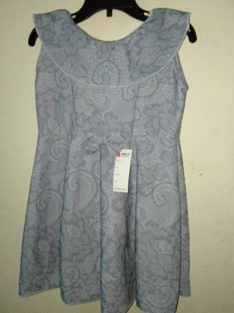 Baju anak perempuan / Dress Anak Pita Scuba Size 2-4 tahun