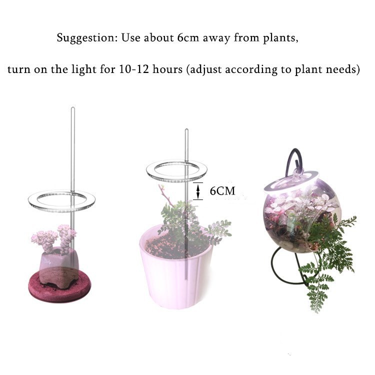 [ LED plant growth lamp supplement lights ][ nursery photosynthesis household  supplement lights ][  full spectrum color enhancement supplement lights ]