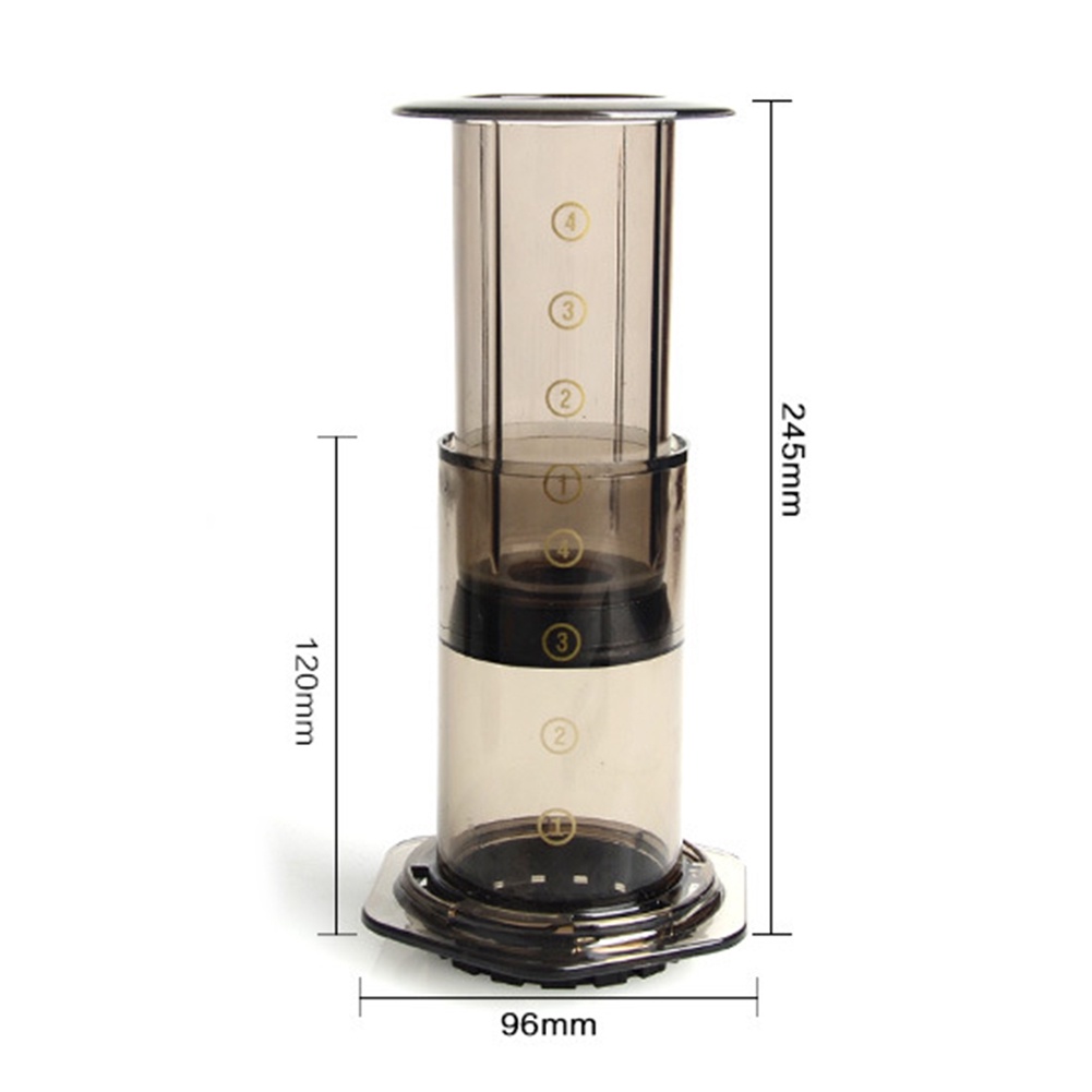 Aeropress Coffee Maker Kopi Press Aerobie Tekan Espresso Set Alat Mesin Pres Kedai Aero Portable