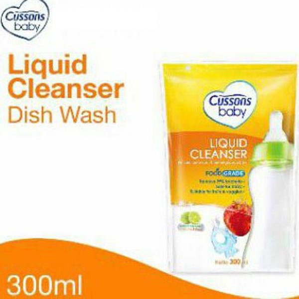 [300ML] Cussons Baby Liquid Cleanser Dish Wash 300ml / Sabun Pencuci Food Grade Bayi_Cerianti